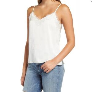 BP. Lace Trim Satin Camisole